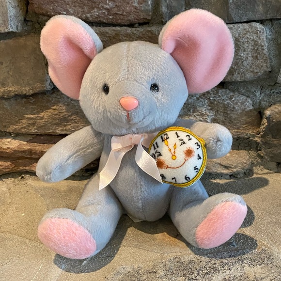 Vintage Stuffins Peter Cottontail’s Fairy Tale Friends Hickory Dickory Mouse - Picture 3 of 7